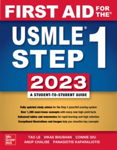 Cover image of First Aid for the USMLE Step 1 2023